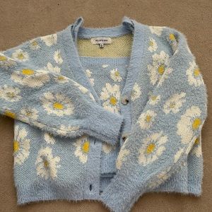 two piece floral willow & sweater set